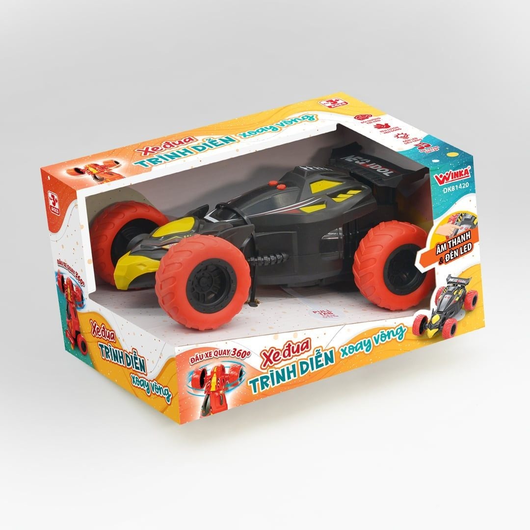 Đồ Chơi Xe Đua Trình Diễn Vòng Xoay DK81420 (Giao Màu Ngẫu Nhiên)