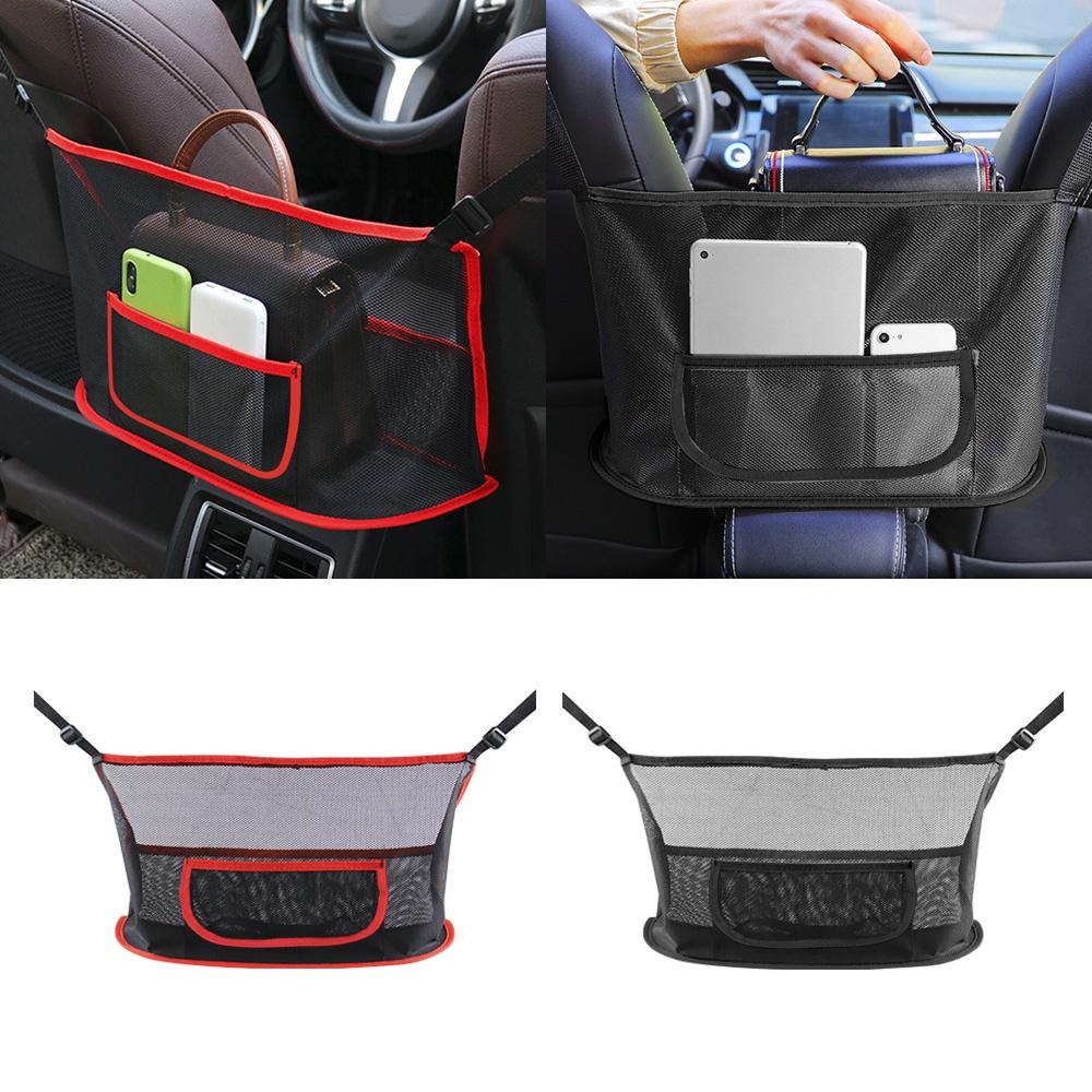 Túi lưới đựng đồ gắn lưng ghế xe hơi tiện dụng