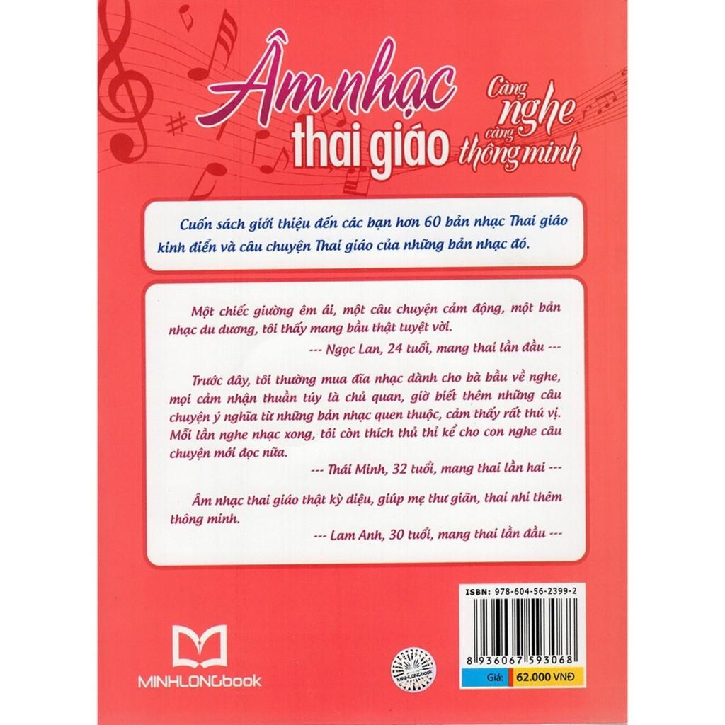 Combo 2 cuốn sách dành cho bà bầu -Âm nhạc Thai giáo + Thực đơn dinh dưỡng cho Trẻ từ 0-3 tuổi