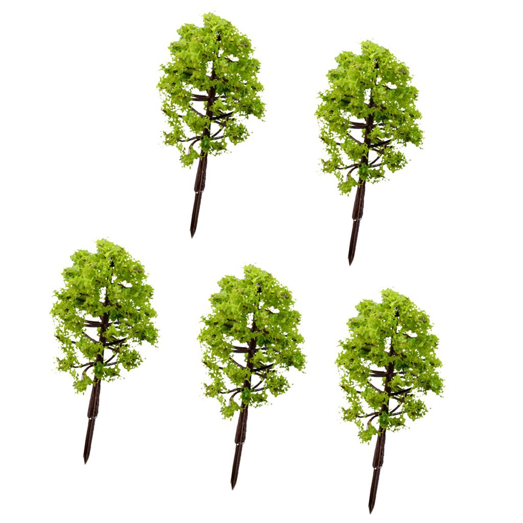 5 Pieces Micro Landscape Decorations Mini Resin Ornament Garden DIY