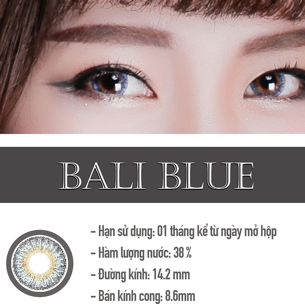 [Một miếng] Kính Áp Tròng Dùng 1 Tháng Eye Secret KM1T - Bali Blue (2.75 Độ)