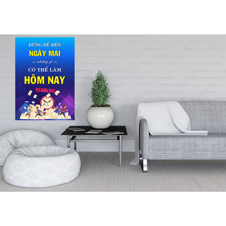 Decal trang trí Slogan trang trí văn phòng công ty số 21