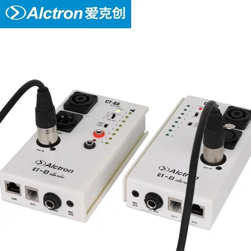 Bộ test tín hiệu dây cáp đa năng Alctron CT-8 - Hàng Nhập Khẩu