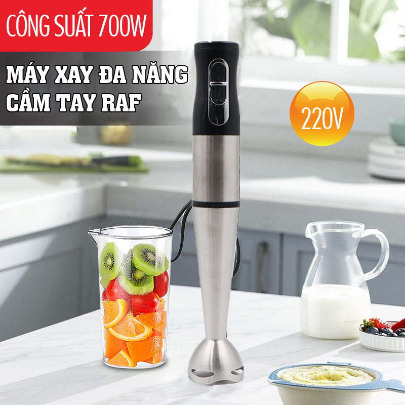 Máy xay đa năng cầm tay, lưỡi dao sắc nhọn, hiệu suất cao - K1424