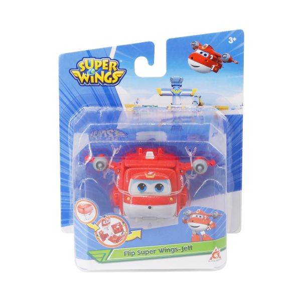 Đồ chơi mô hình SUPERWINGS Hộp biến hình Super wings- Jett tia chớp YW740571