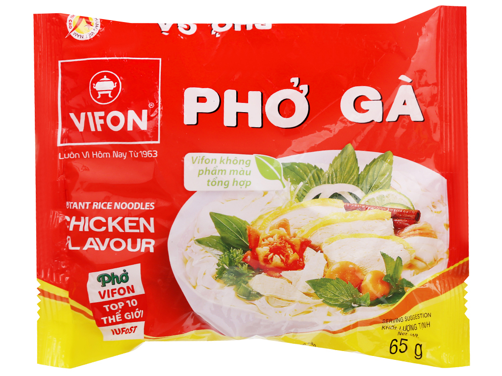 Thùng 30 gói phở gà Vifon 65g