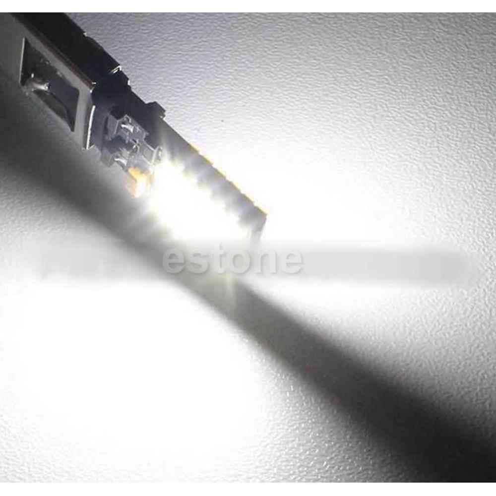 2 Pieces H1 20LED 100W Yellow Projector Fog Driving Light & H1 3014 24SMD