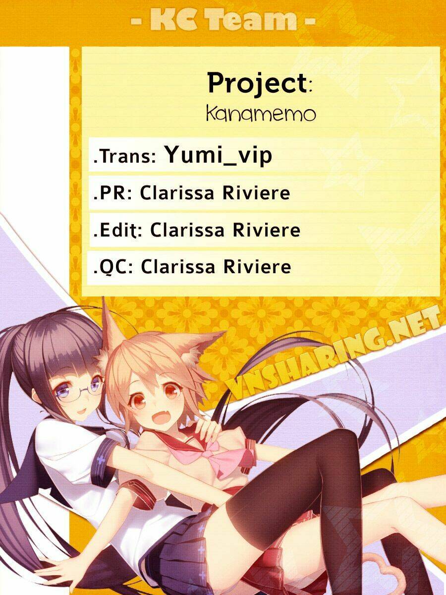 kanamemo chapter 1 1