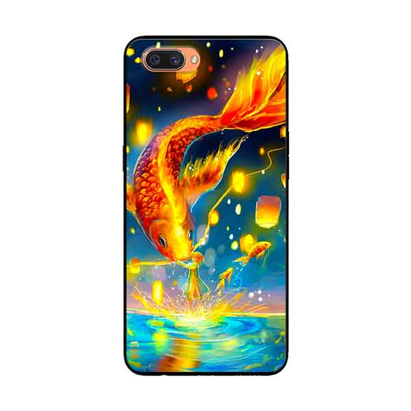Ốp Lưng Dành Cho Oppo A12e mẫu Cá Chép - Hàng Chính Hãng