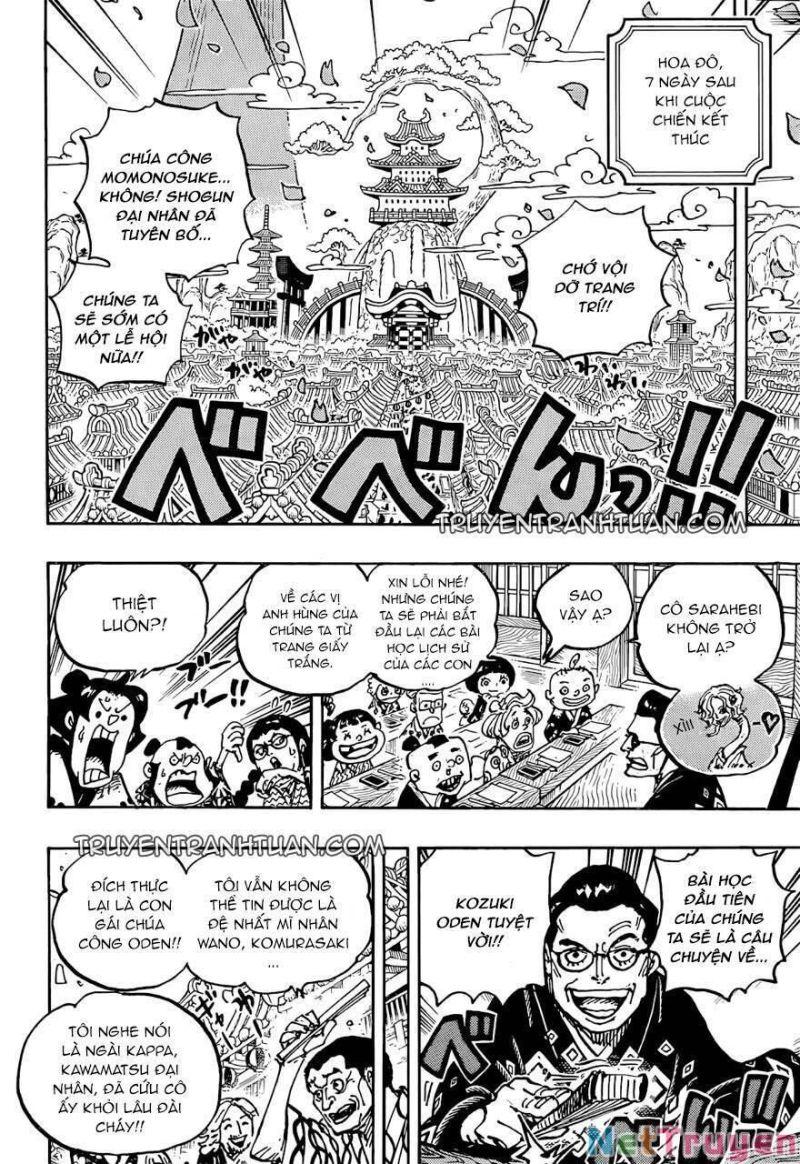 đảo hải tặc - one piece chapter 1052 6