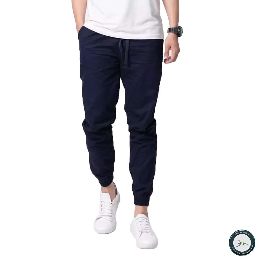 Quần Thể Thao Quần Jogger Nam Chất Vải Kaki Màu Tím Than Bo Gấu Năng Động Quần Unisex Phù Hợp Cho Cả Nam Và Nữ