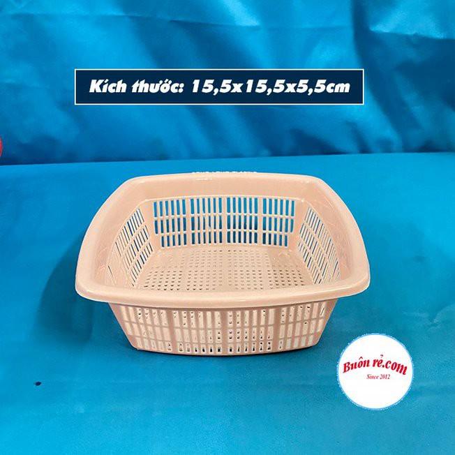 Rổ mùi Song Long nhỏ gọn tiện ích - Rổ nhựa vuông mini - 01444