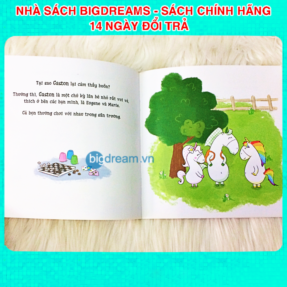 Con Buồn - Ehon Cho Bé Phát Triển Trí Thông Minh Cảm Xúc EQ 3- 8 Tuổi - Những Cảm Xúc Của Gaston