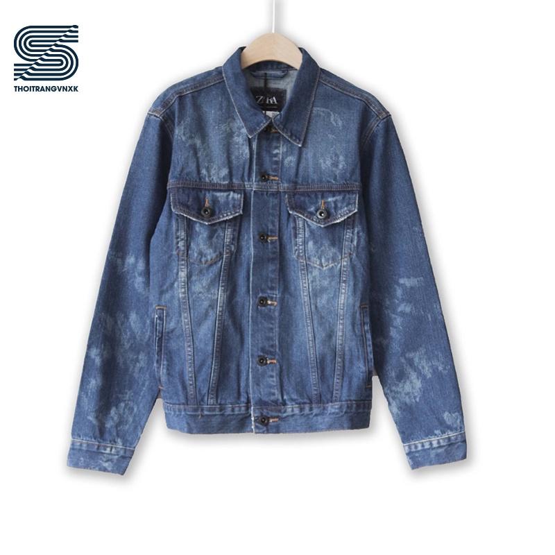 Áo khoác jean nam, demin jacket in chữ Love trẻ trung, năng động - AJZR744
