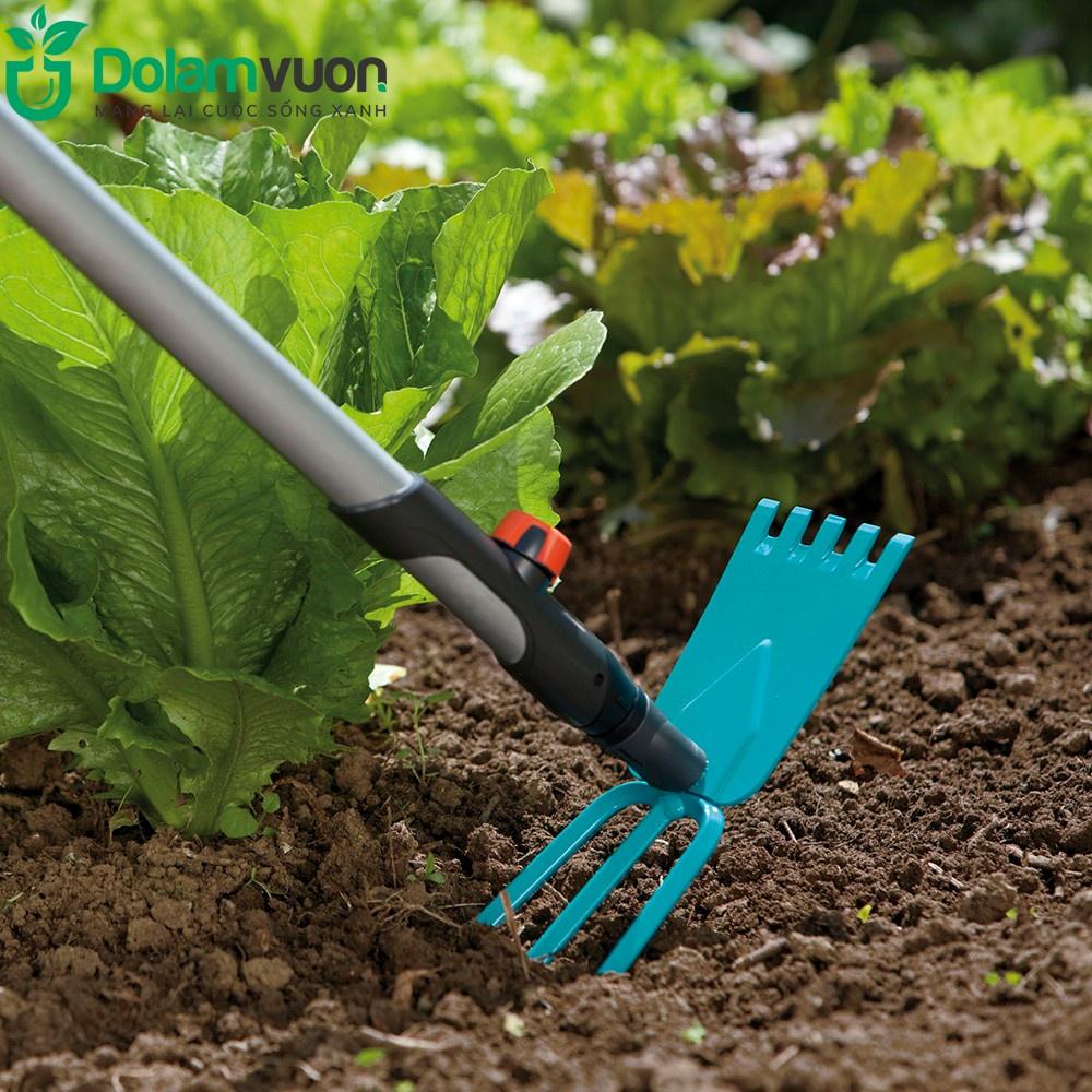 Đầu cuốc và cào đất Gardena 03219-20