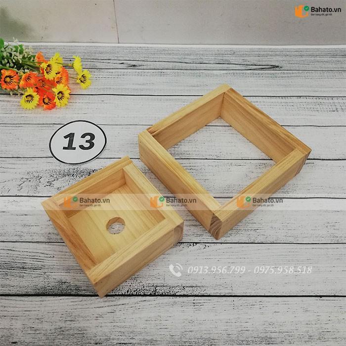 Khuôn Gói Bánh Chưng Thông Minh Gỗ Bahato 13cm Cỡ Trung