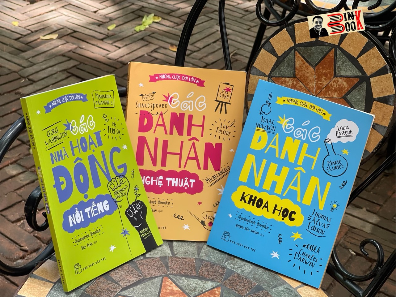 NHỮNG CUỘC ĐỜI LỚN: Các Danh Nhân Nghệ Thuật, Các Nhà Hoạt Động Nổi Tiếng, Các Danh Nhân Khoa Học – Catmint Books - Nhà xuất bản Trẻ