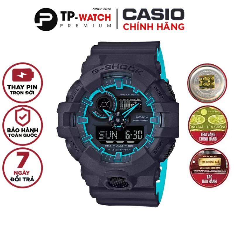 Đồng Hồ Nam Dây Nhựa Casio G-Shock GA-700SE-1A2DR  | GA-700SE-1A2