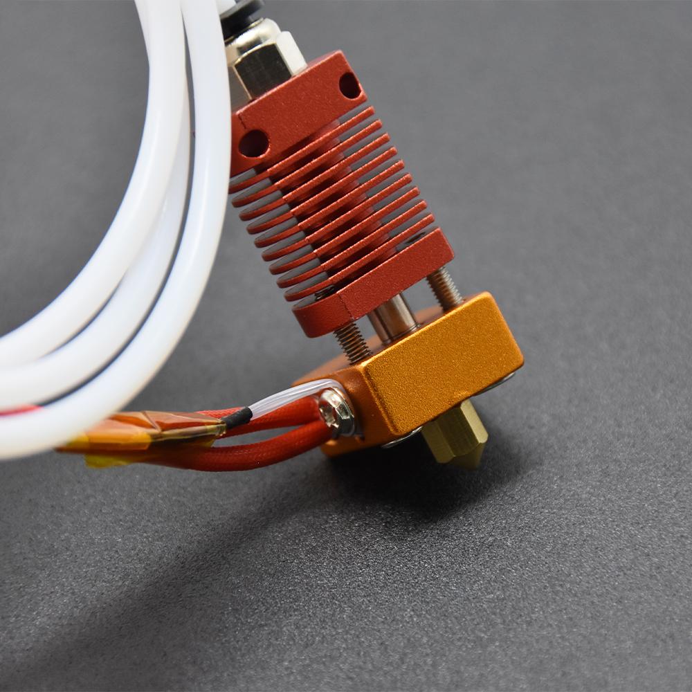 MK8 Máy Đùn Hotend Bộ J-Đầu Nóng Cấp Bộ Đầu Phun 0.4Mm 1.75Mm Cho Ender-3 Ender 5 Ender 3 V2 CR10/CR 10S/Pro 3D Máy In Phần