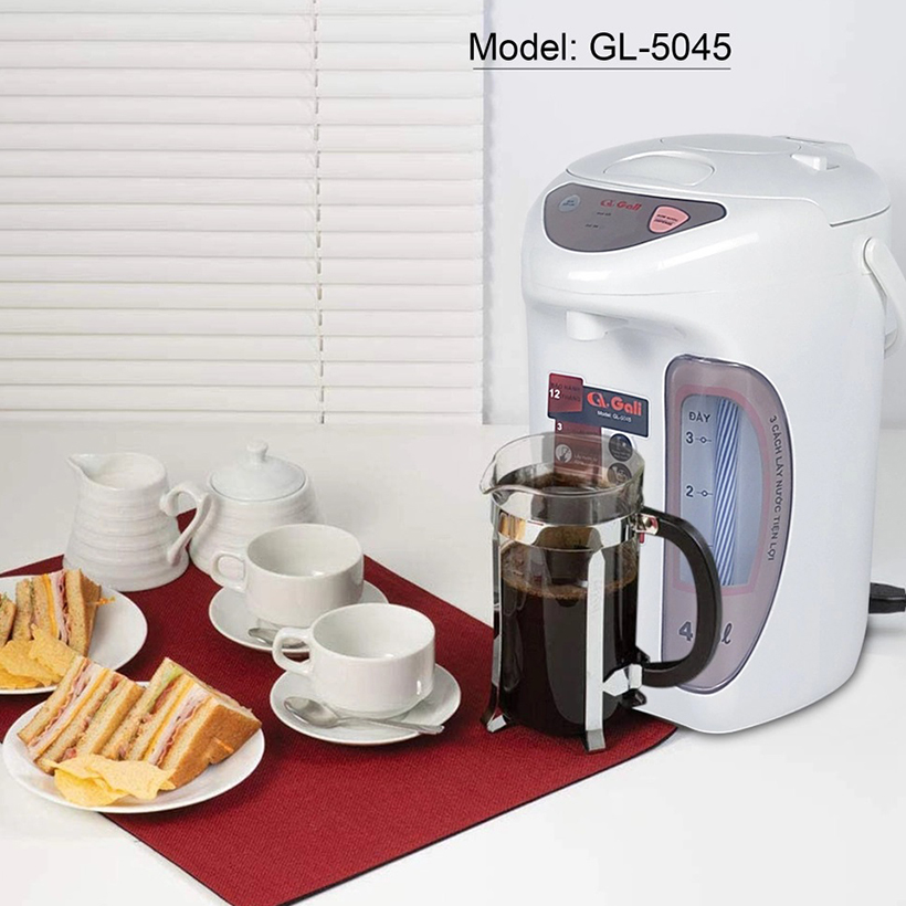 Bình thủy điện 4.5 lít Gali GL-5045 - Hàng chính hãng