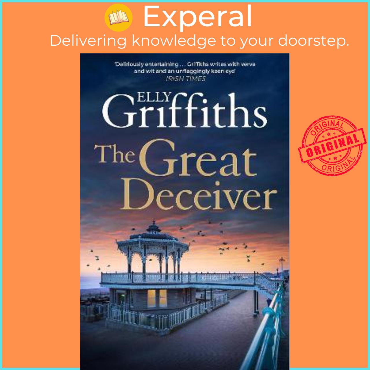Sách - The Great Deceiver : The gripping new novel from the bestselling author by Elly Griffiths (UK edition, hardcover)