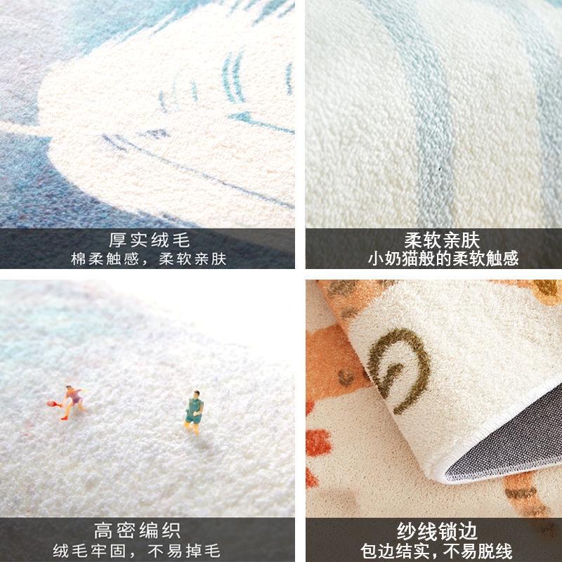 Thảm Cashmere trải sàn trang trí phòng khách/phòng ngủ kiểu Bắc Âu