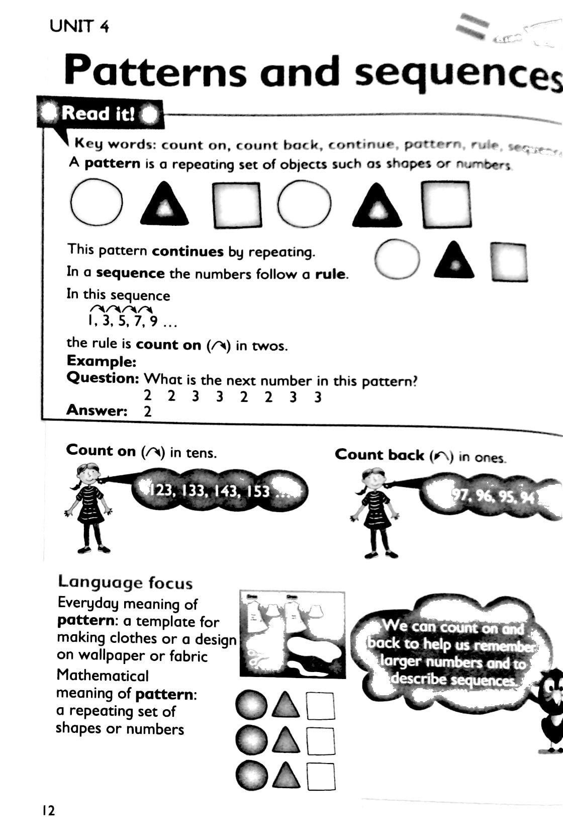 English For Mathematics Book A