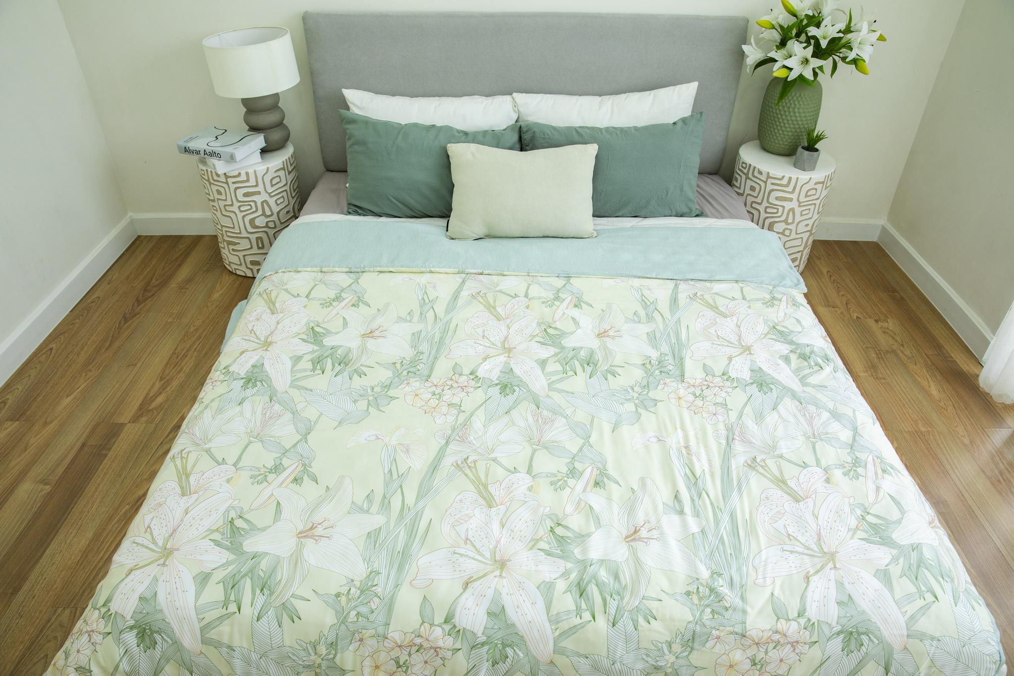 Chăn 4 mùa Akemi All Season Tencel Modal Quilt Cover, 1 cái - Fenorra