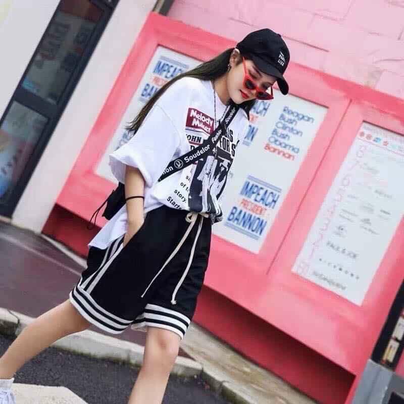 QUẦN SHORT THUN DA CÁ NAM NỮ ĐỀU MẶC ĐƯỢC,QUẦN TRƠN 2 MÀU THIẾT KẾ ỐNG RỘNG THÂN QUẦN KẺ SỌC CÁ TÍNH CHẤT THUN CO GIẢN 4 CHIỀU THOÁNG MÁT-JINS STORE