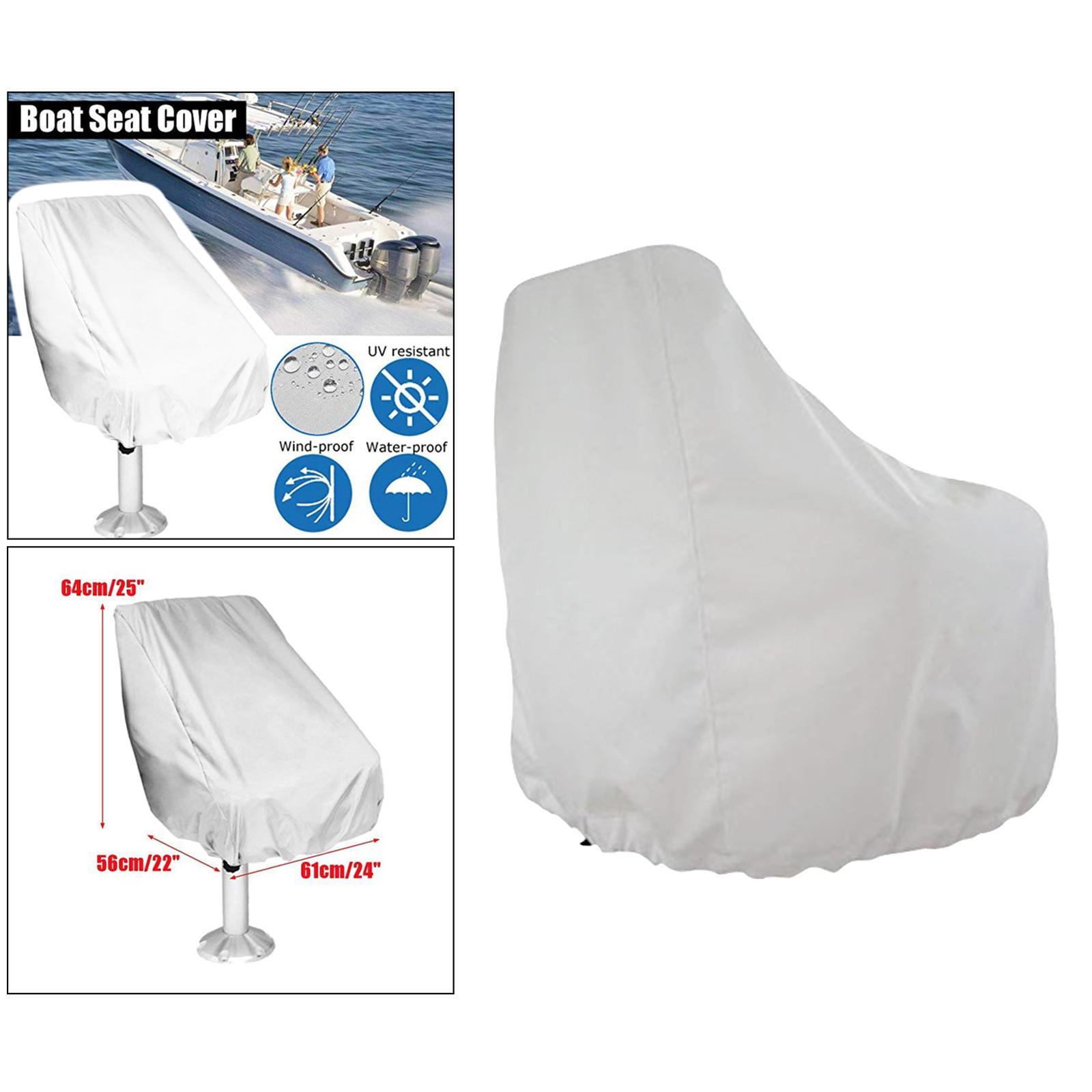 Boat Seat Cover Outdoor Yacht Waterproof  Protection White
