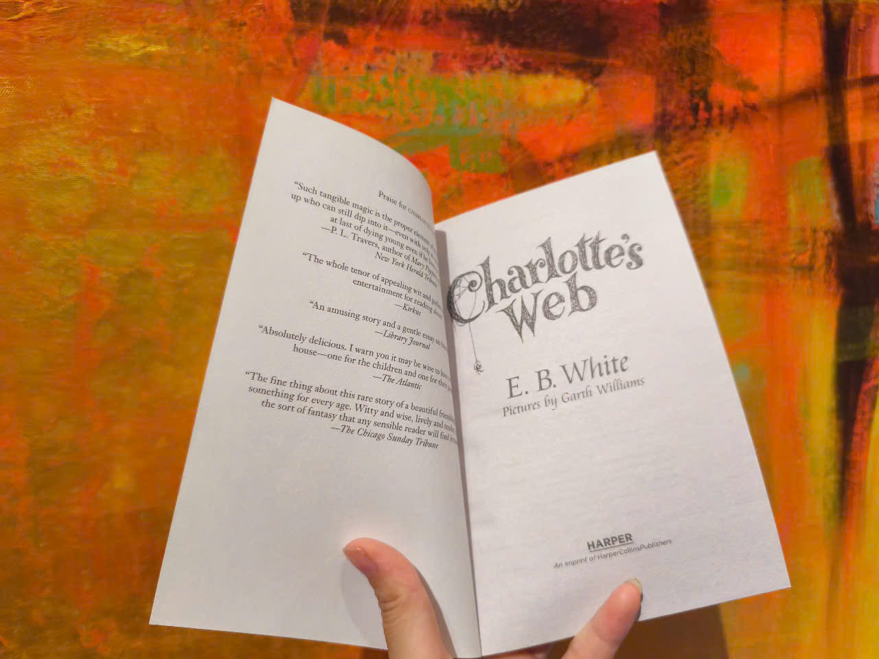 Sách - Charlotte's Web: A Newbery Honor Award Winner (Trophy Newbery) - English Children Books
