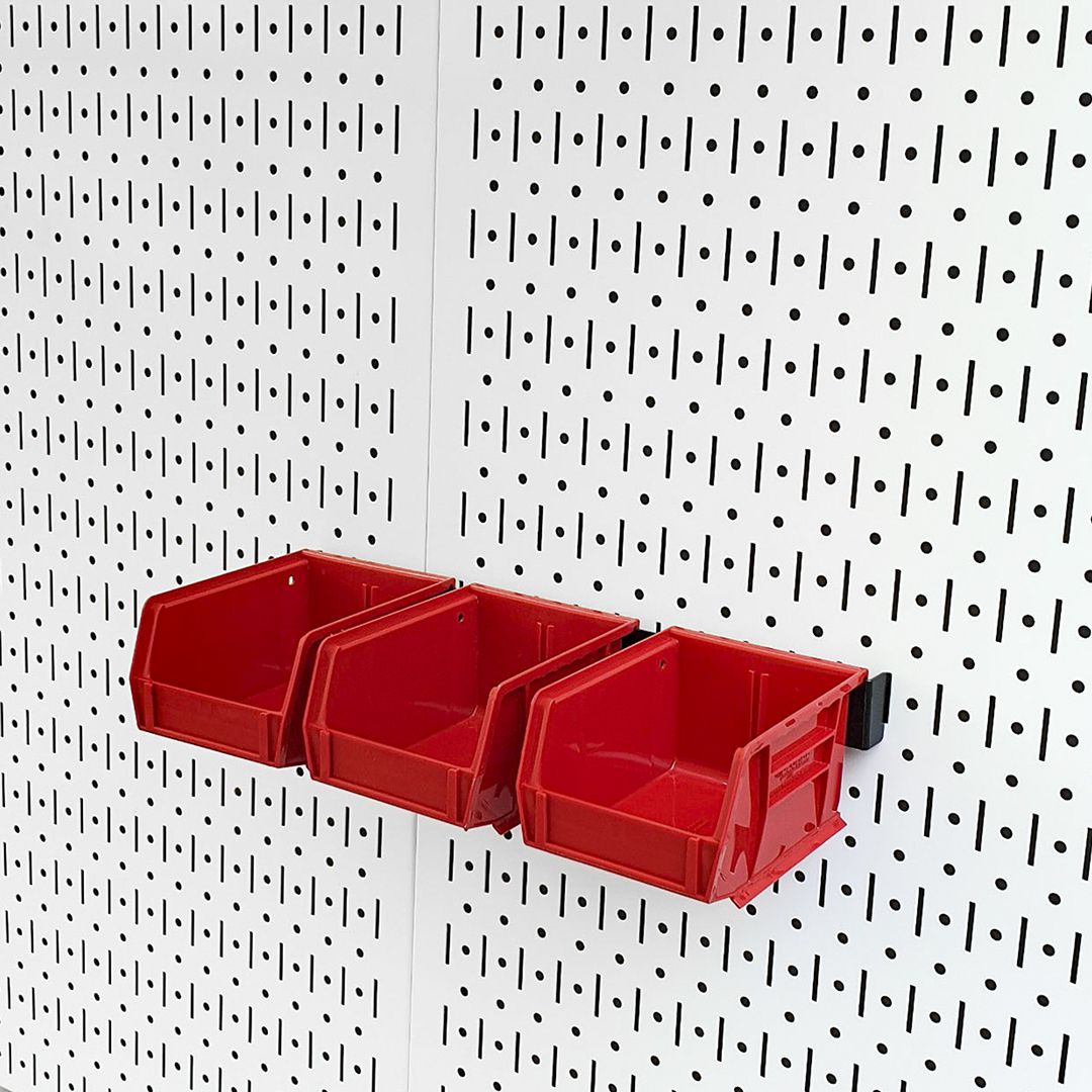 Bộ 3 Hộp Nhựa Đựng Dụng Cụ Pegboard - Hộp Đựng Đồ Nghề Sử Dụng Với Bảng Treo Dụng Cụ Sửa Chữa Pegboard Cơ Khí SMLIFE