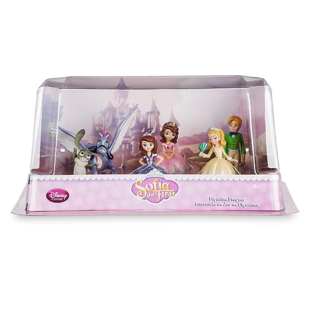 Bộ sưu tập mô hình búp bê Sofia Sofia the First Exclusive 6 Piece PVC Figurine Set