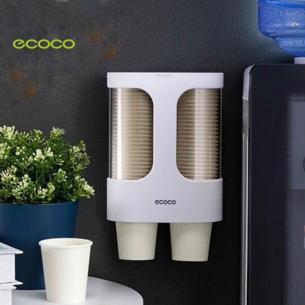 Giá đỡ cốc giấy tự động dùng 1 lần Hộp đựng lấy cốc giấy tự động Ecoco 1907