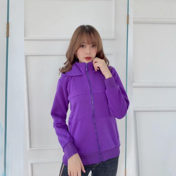 Áo Khoác Nỉ Nữ Dày Và Ấm.