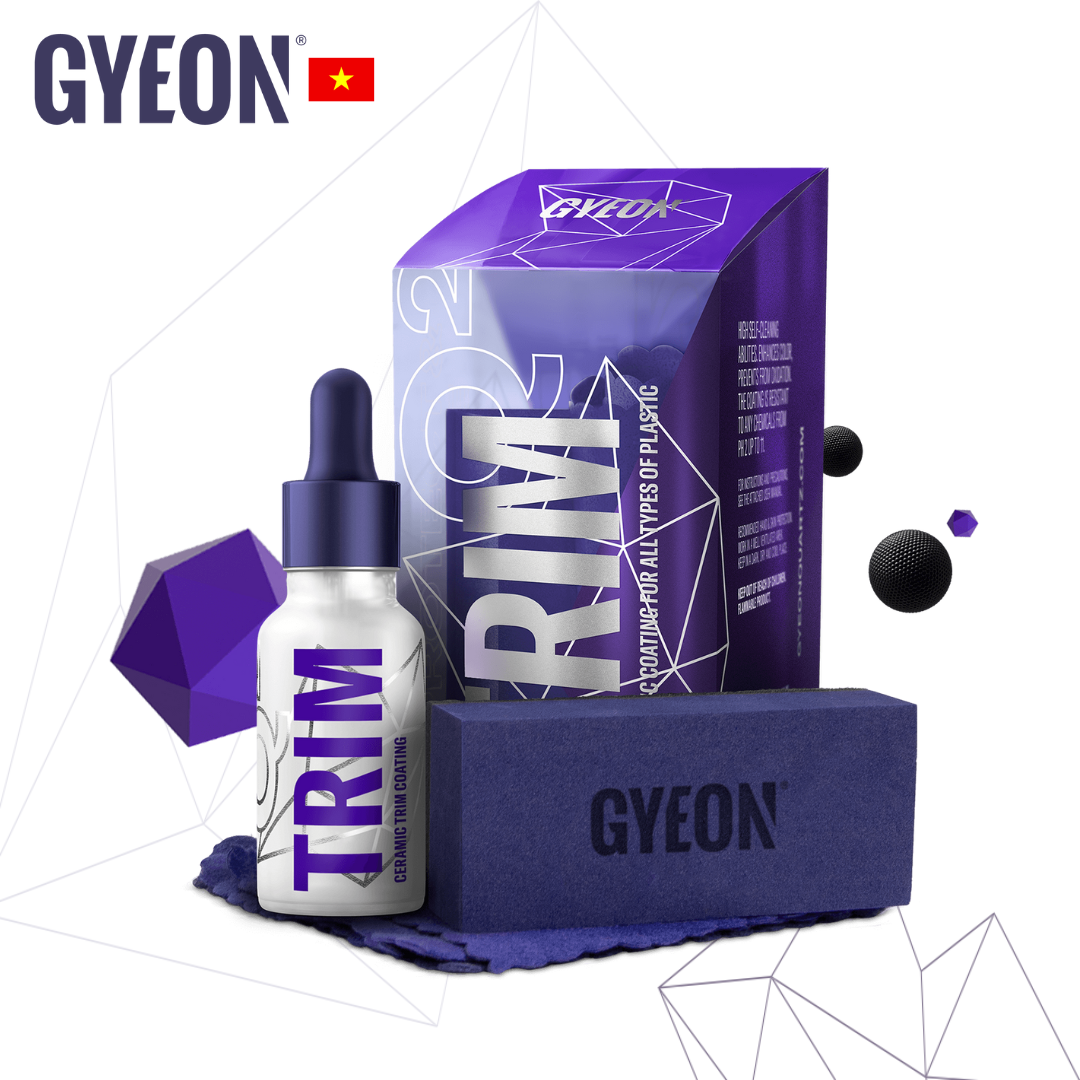 Gyeon Q2 Trim - Lớp phủ Ceramic chuyên dùng cho các chi tiết nhựa, cao su ô tô