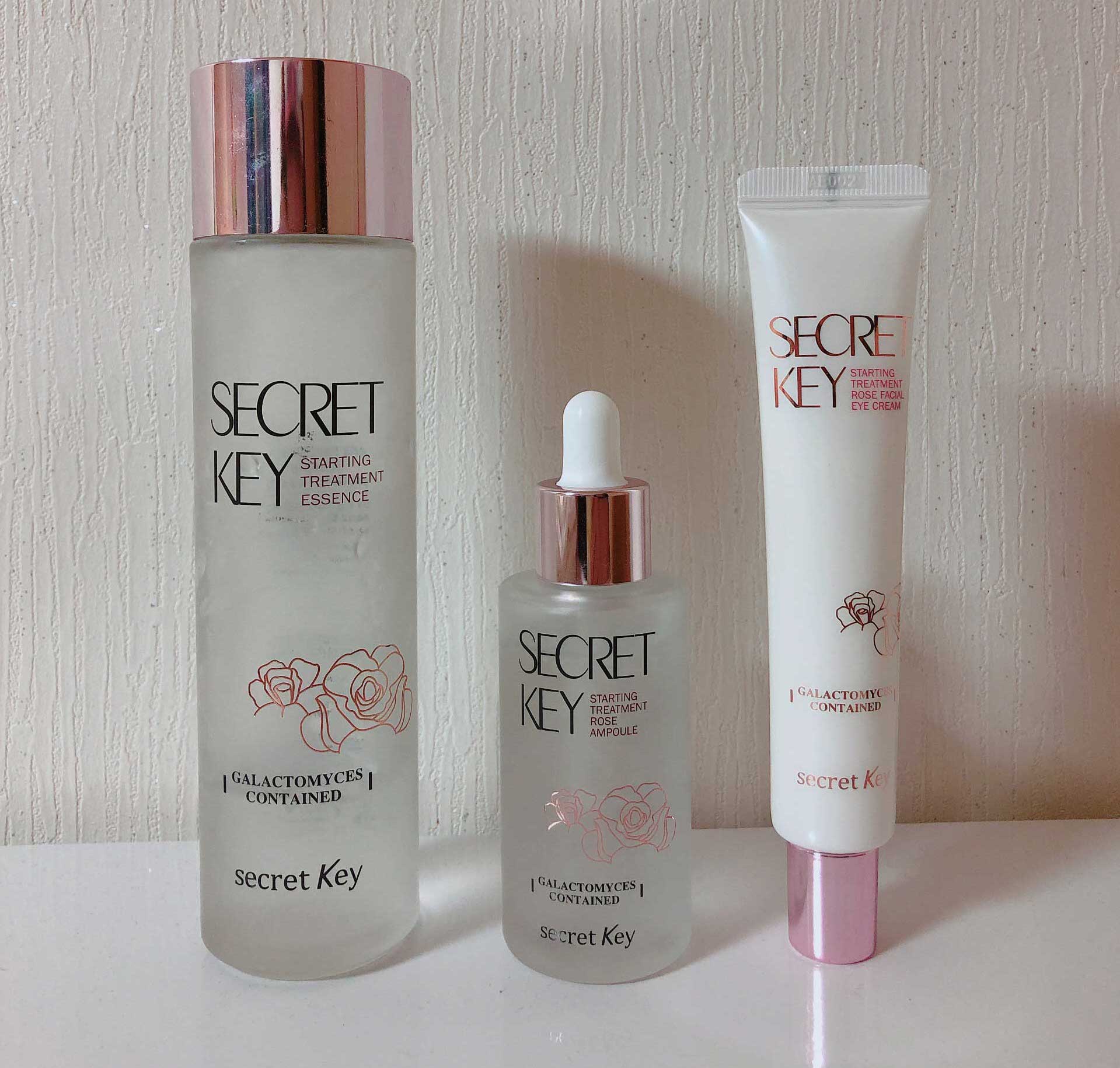 Kem dưỡng chống nhăn và trắng sáng vùng da quanh mắt Secret Key Starting Treatment Rose Facial Eye Cream 40g + Tặng Kèm 1 Băng Đô Tai Mèo (Màu Ngẫu Nhiên)