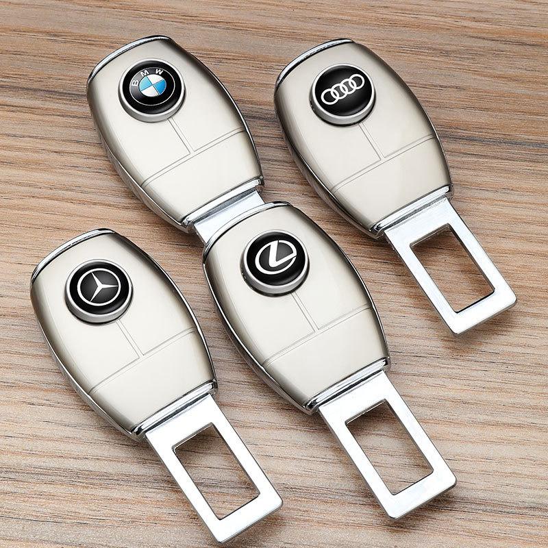 Chốt Cài Khóa An Toàn Ô Tô Giúp Ngắt Tiếng Cảnh Báo Dây Đai Có Đầu Cắm Nối Tiếp, Đủ Logo Của Các Hãng Xe