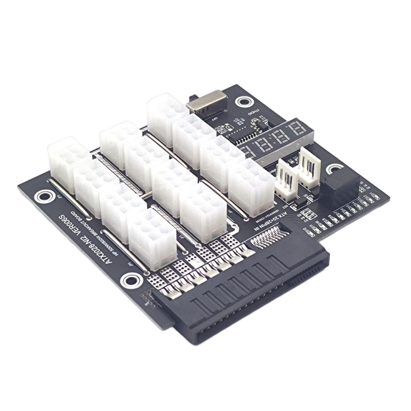 Breakout Board 12 Port 6Pin Connector for GPU Graphics Card 720482-B21