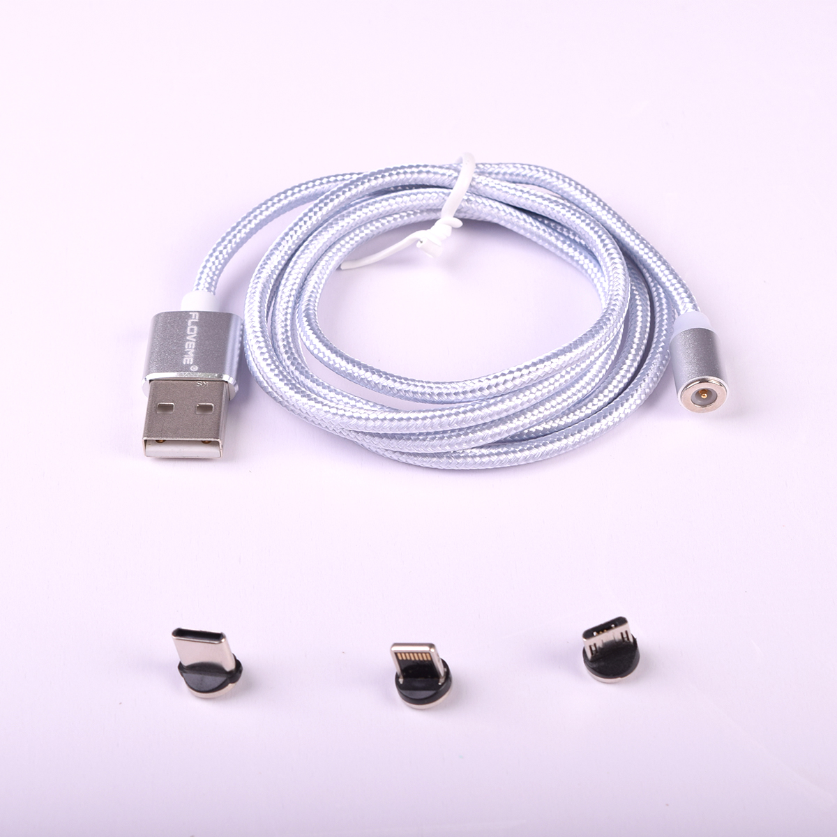 Iphone, Micro, TypeC / Cáp Sạc Nam Châm Hổ Trợ Sạc Nhanh, Cáp sạc từ nam châm điện thoại 1m