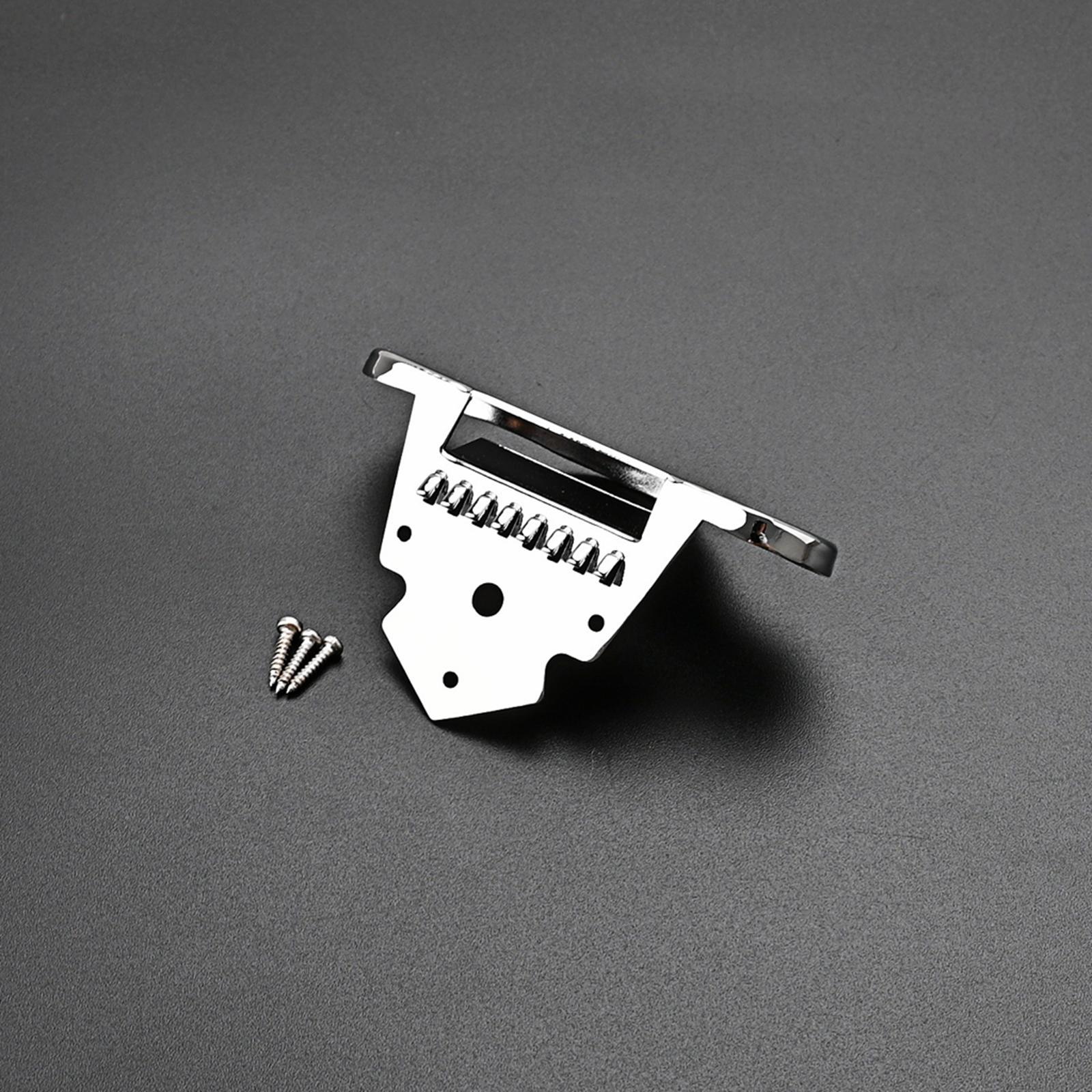 Gold Mandolin Tailpiece Durable for Guitar Music Instrument Replacement
