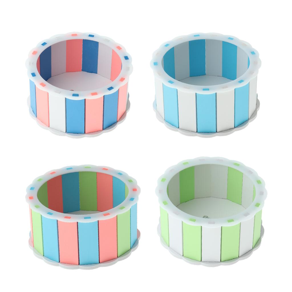 Hamster Running Wheel Toy Exercise Running Toy for Small Animal Colorful