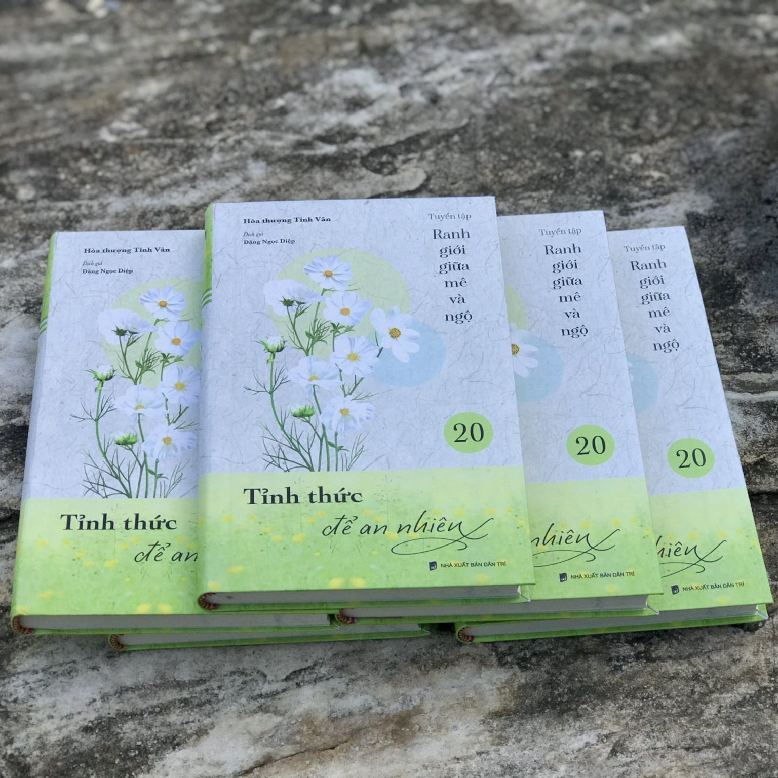 Sách - Tỉnh thức để an nhiên - tuyển tập Ranh giới giữa mê và ngộ tập 20