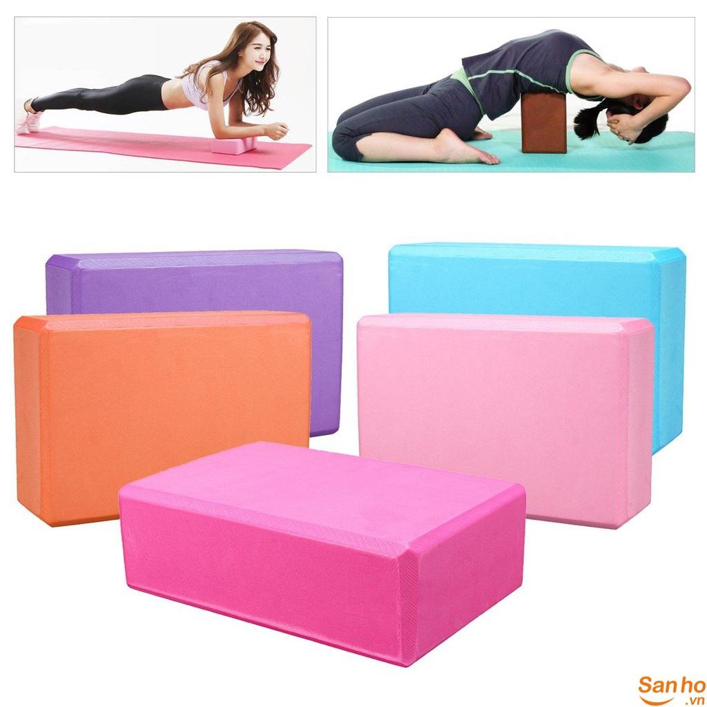 Siêu rẻ Gạch tập Yoga cao cấp EVA Cứng gấp 3 lần loại gạch tập thông thường G11