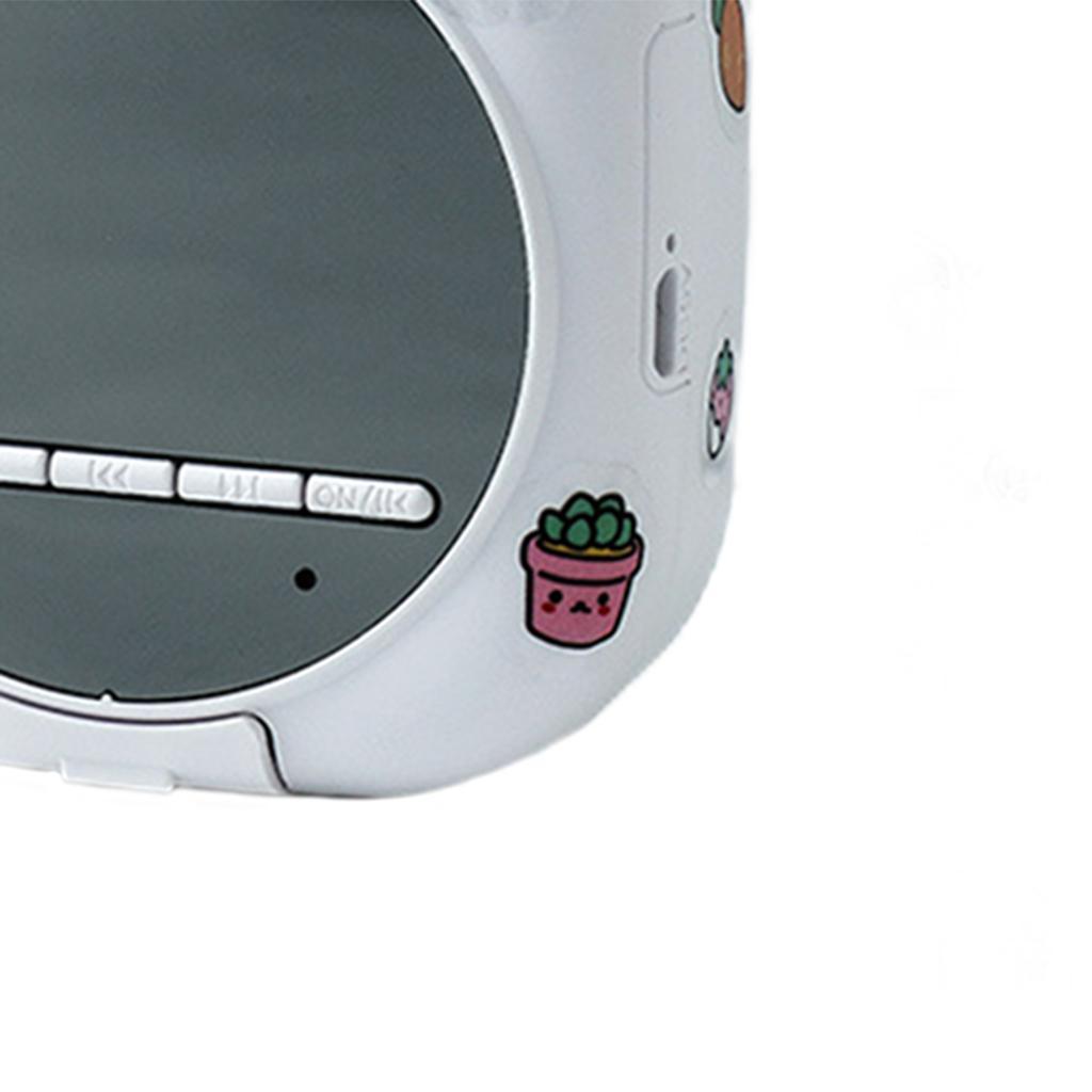 Mini Wireless Speaker Chargeable Waterproof TF Card Sound Box for Computer White