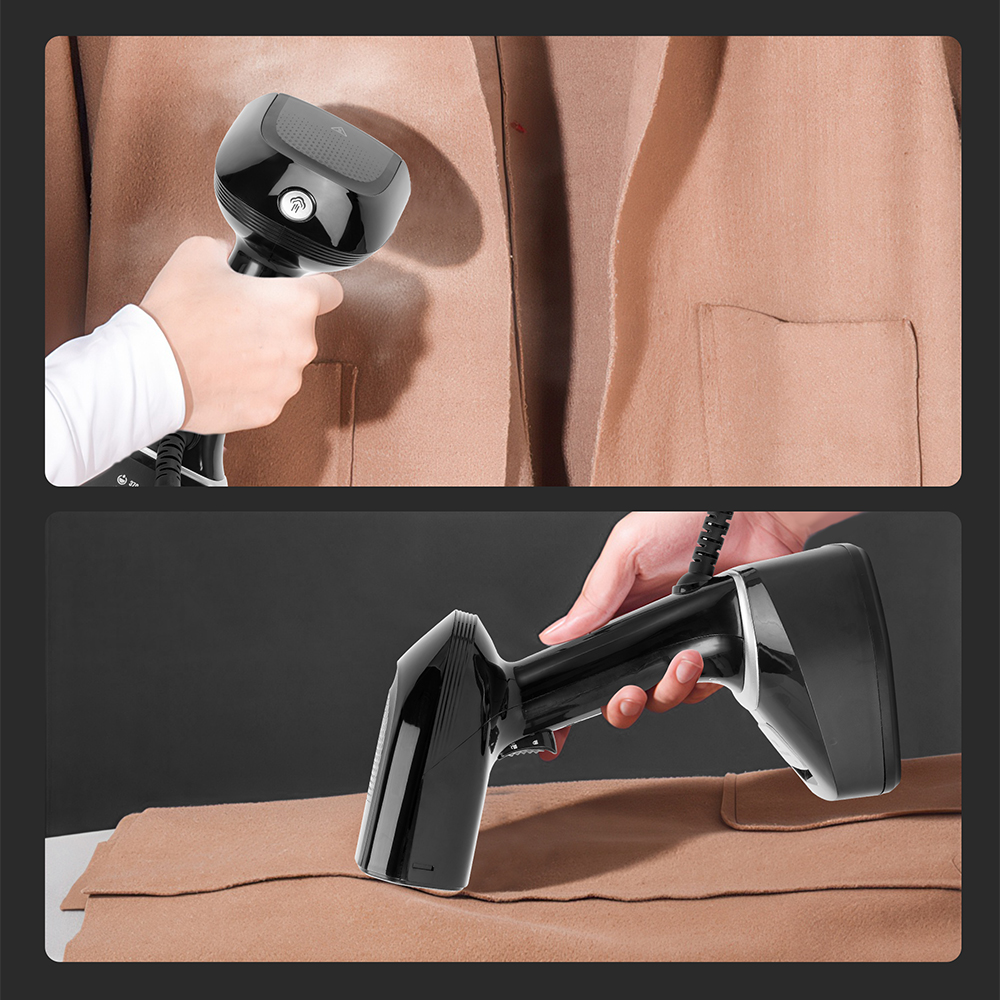 Bàn Ủi Hơi Nước Cầm Tay Elmich SIE9161 370ml 1700W, Hàng Chính Hãng, Kèm 2 Đầu Chải - JoyMall