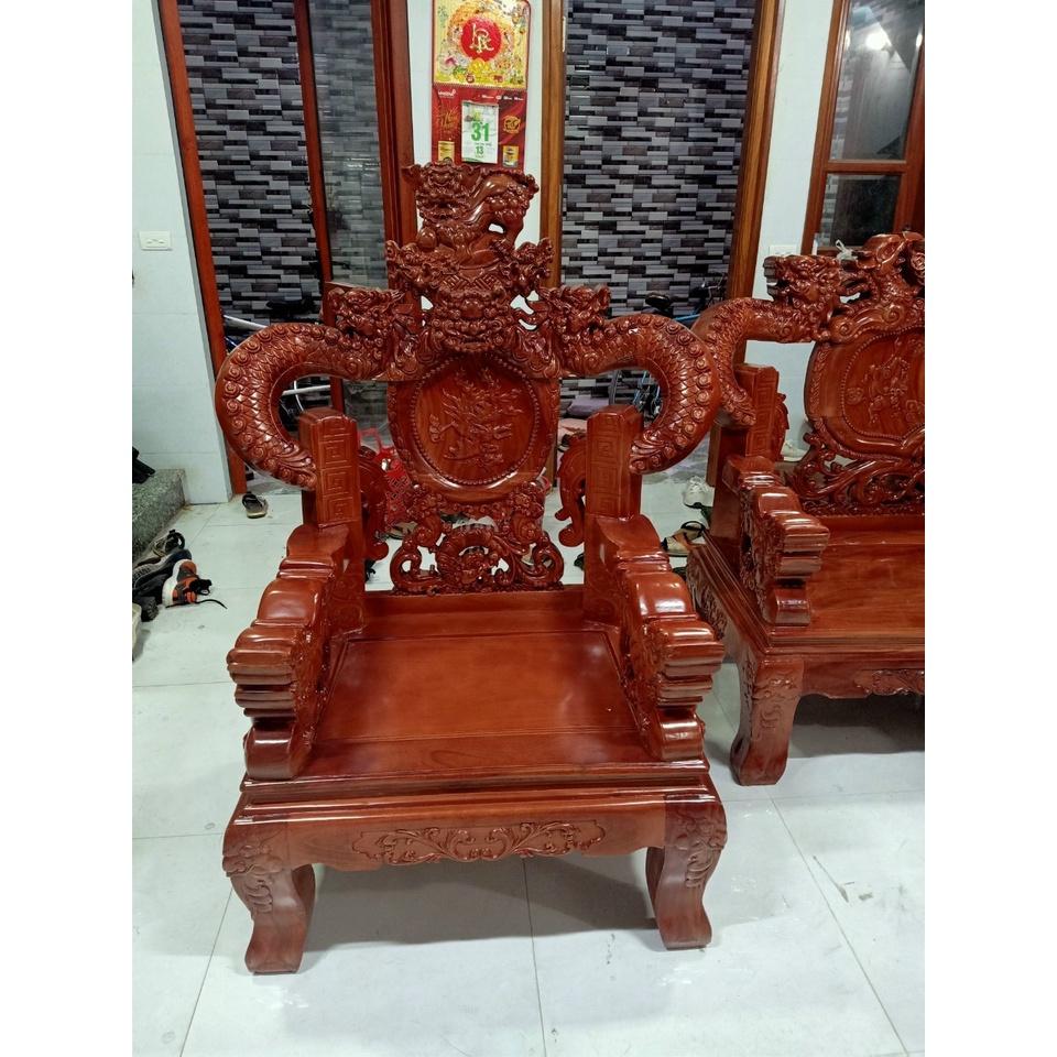Bộ ghế lim nghê rồng siêu lớn