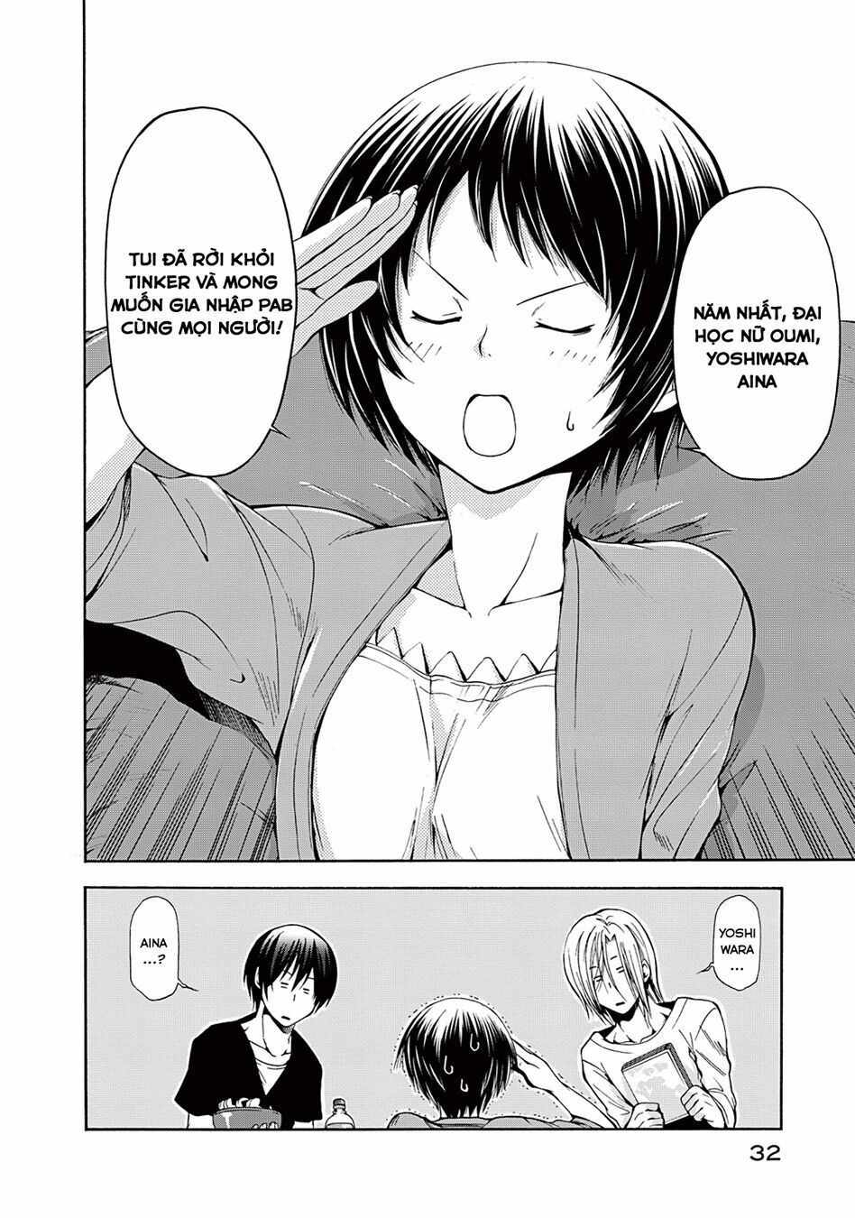 cô gái thích lặn - grand blue chapter 9 27