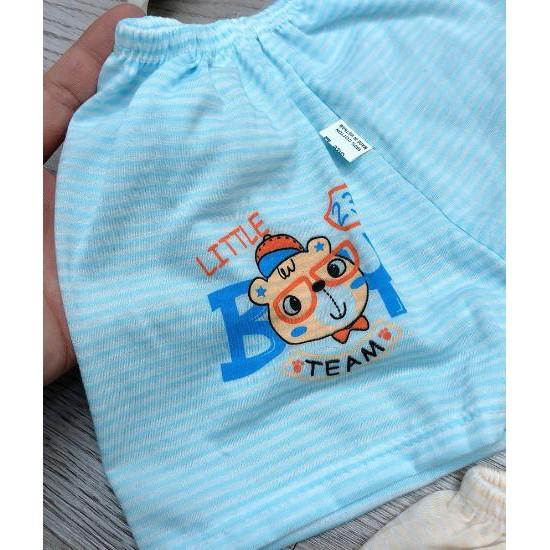 ( set 10 cái) Quần đùi chục cotton thường cho bé từ 3-12 kg