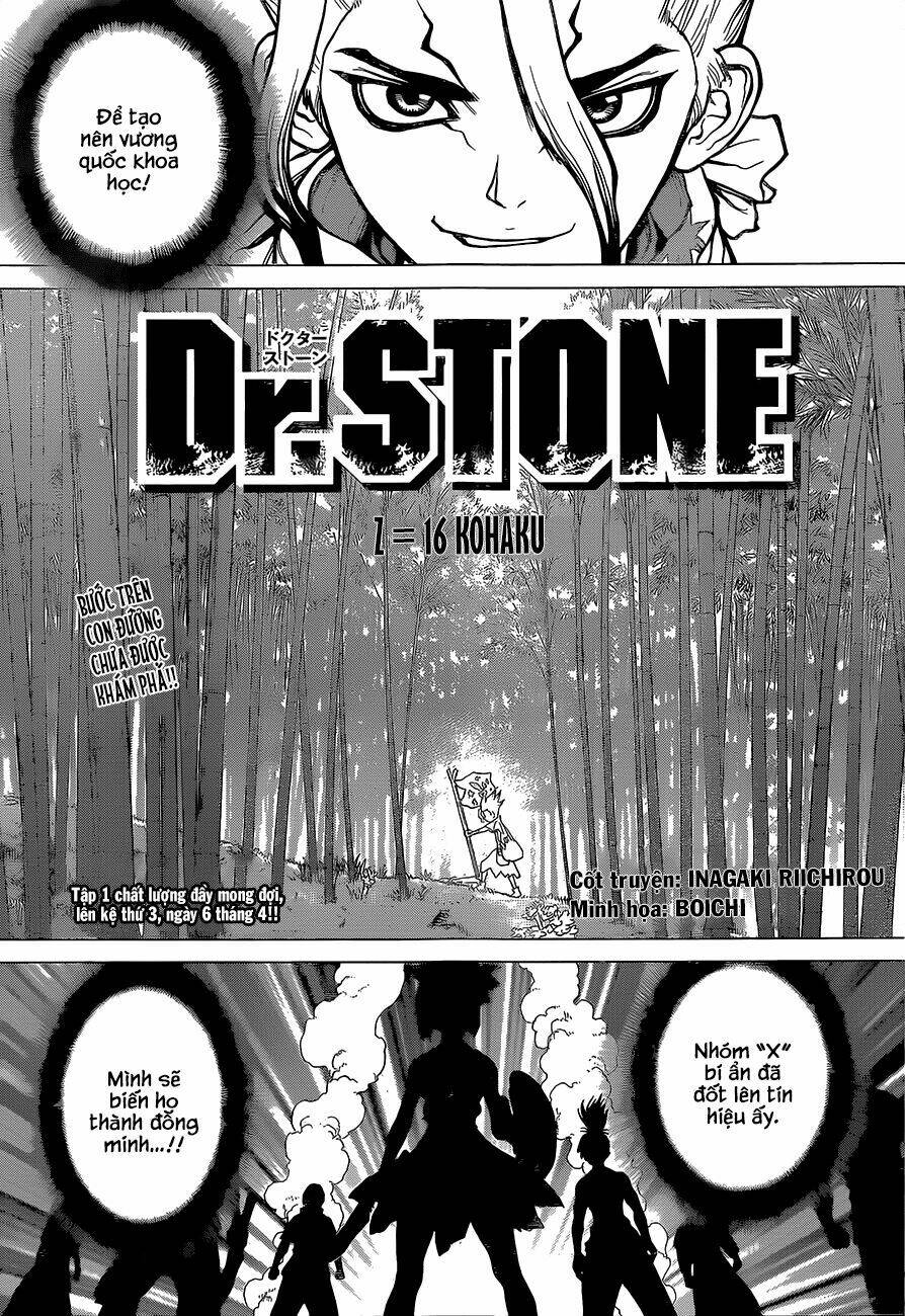 dr.stone - hồi sinh thế giới chapter 16 3